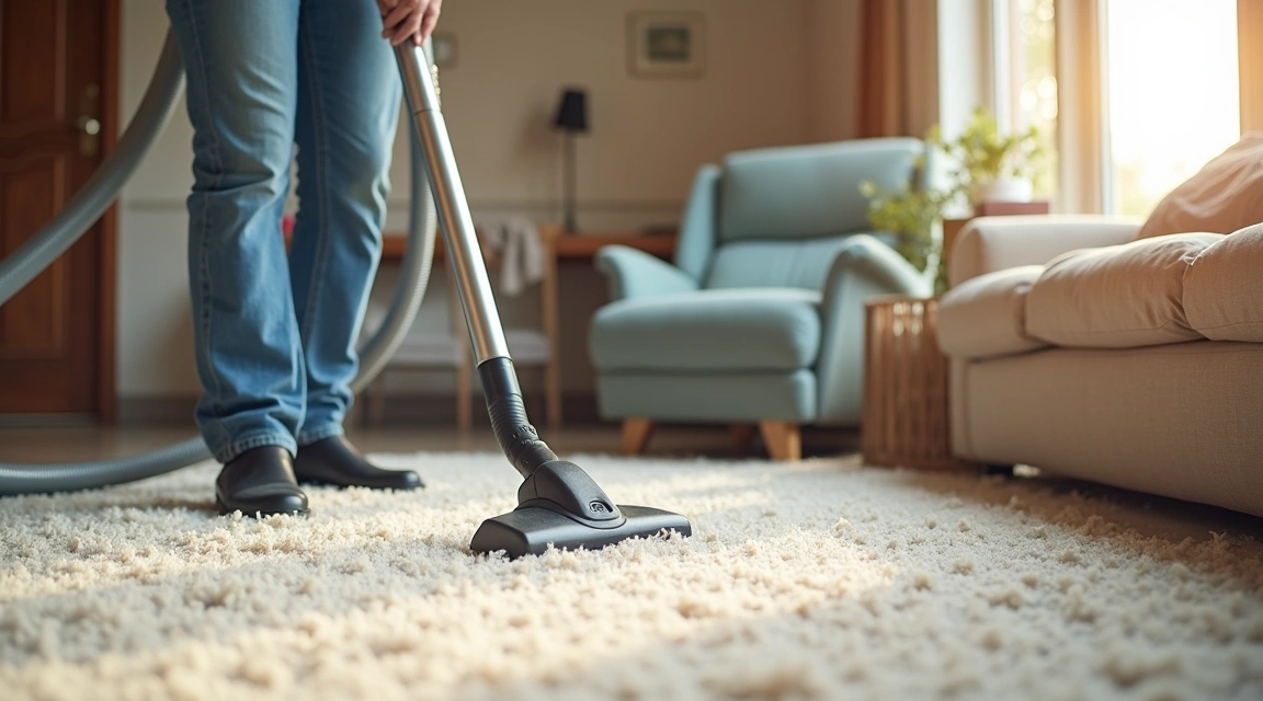 carpet cleaning care routine for busy homes